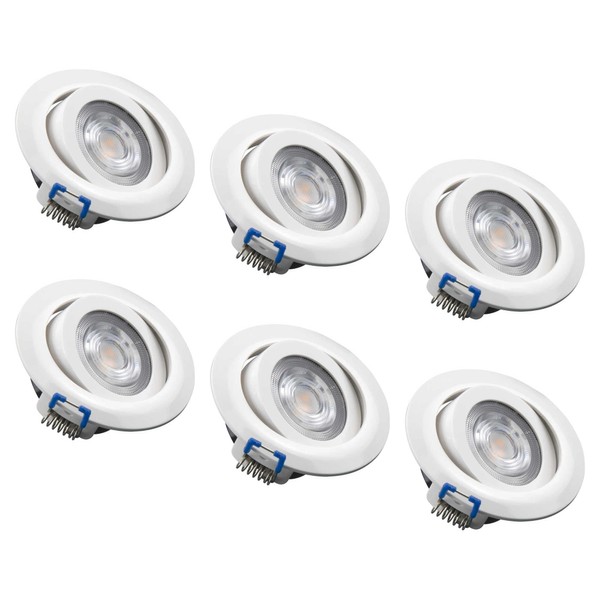 Sigmaled lighting, Ceiling LED Recessed Spotlights 5W Dimmable 450lm Cool