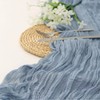 Cheesecloth Table Runner, HAPWONEY 2 Pcs 13.1Ft Rustic Gauze Table