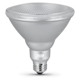 Feit Electric PAR38 LED Bulb, 90W Equivalent, Dimmable, 3000k Bright White, 1000 Lumen, 22 Year Lifespan, E26 Base, PAR38 Flood Light Bulb, CRI 90, Indoor/Outdoor, UL Listed, 1 Pack, PAR38DM/930CA
