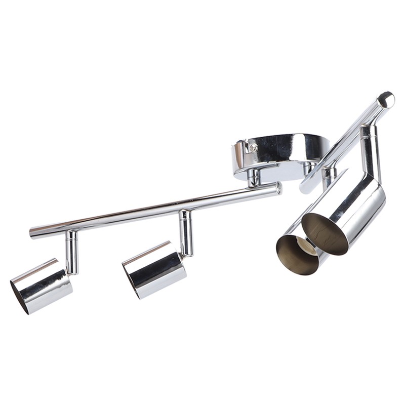 Lamp Holder 4 Head Adjustable Flexible Rotation GU10 Light Holder