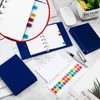 Ireer 3 Set Mini 6 Ring Binder 3 x 5