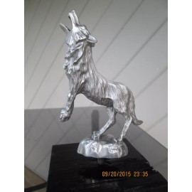 3 ornaments   witch, wolf, and bikergang hood ornaments