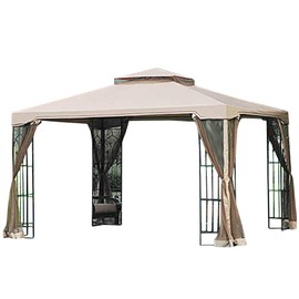 10 x 12 Arrow Gazebo Replacement Canopy Top Cover - RipLock 350