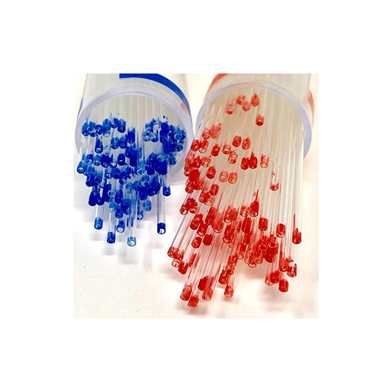Glass Capillary Tube Set, Plain and Heparinized, Karter Scientific (Set