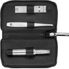ZWILLING Premium 3 Piece Manicure Set Cowhide Leather with Zip
