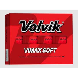 Volvik Vimax Soft Matte Finish Golf Balls (One Dozen)