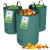 TTL Garden 3 x 120 L Garden Sacks, Self-Standing, 4