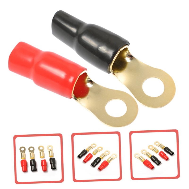CHILDWEET Enhance Your Audio Experience 3 Pairs Brass Terminal Blocks