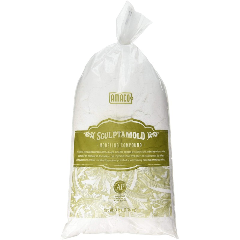 AMACO AMO41821 SCULPTAMLD Modeling CMPOUND 3LB, Pack of 1, Multicolor