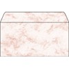 Sigel DL 110 x 220mm Envelopes - Marble Red (50