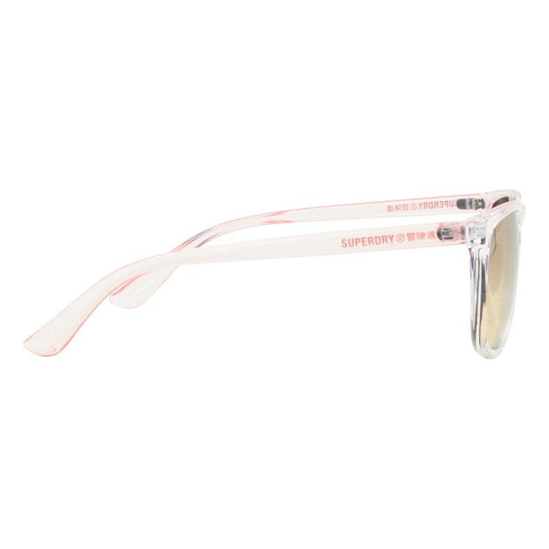 Superdry Shockwave Sunglasses - Coral/Crystal