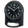 Seiko Clock Alarm Clock Table Clock Analog Loud Black PYXIS