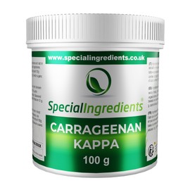 Carrageenan Kappa 100g Premium Quality Suitable for Vegans, Vegetarians & OVO- Lacto Vegetarians, Non-GMO, Gluten-Free, Non-irradiated