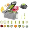 Shab's-Mart Vegetable Chopper & Slicer for Multifunction Heavy Duty 15-in-1