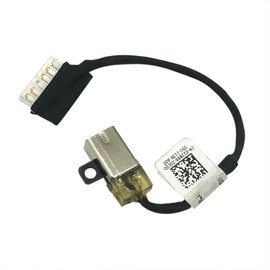 JINTAI DC in Power Jack Charging Port/Cable Connector Replacement for DELL Inspiron 17 3780 3781 3782 3785 3790 3793 Latitude 3490 3590 CN: 0228R6 DC301011R00 DC301012300 (10.9CM)