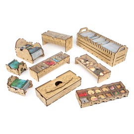 TowerRex Organizer for Sleeping Gods and Tides of Ruin Expansion, Storage Insert for Board Game, Accessories Upgrade