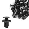 X AUTOHAUX 20pcs Fender Liner Bump Push Rivet Retainer Fastener