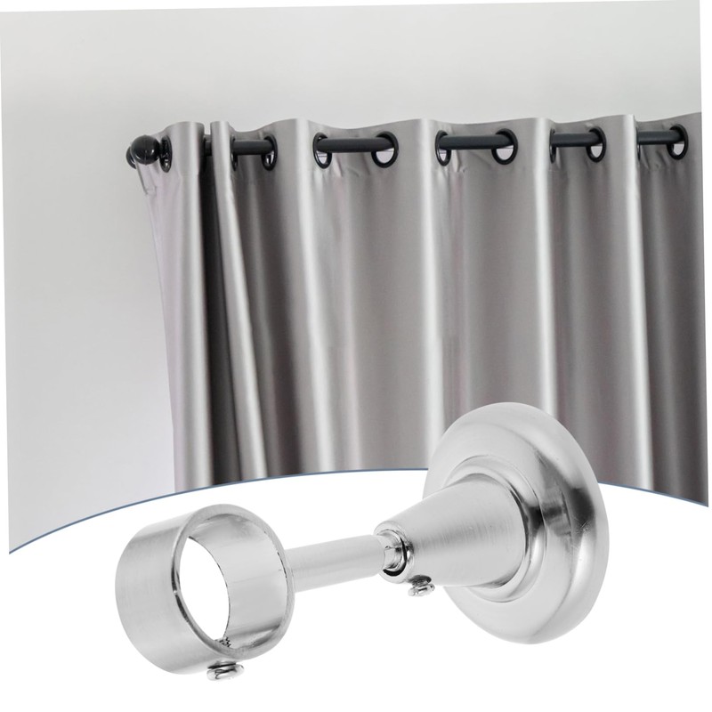 ULDIGI 28mm Diameter Ceiling Bracket Metal Curtain Pole Support for