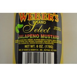 Weber's Jalapeno Mustard 6 Oz. by Weber's