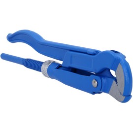 BRILLIANT TOOLS BT067112 Corner Pipe Wrench 1/2 Inch 45° Angled [Powered by KS Tools]