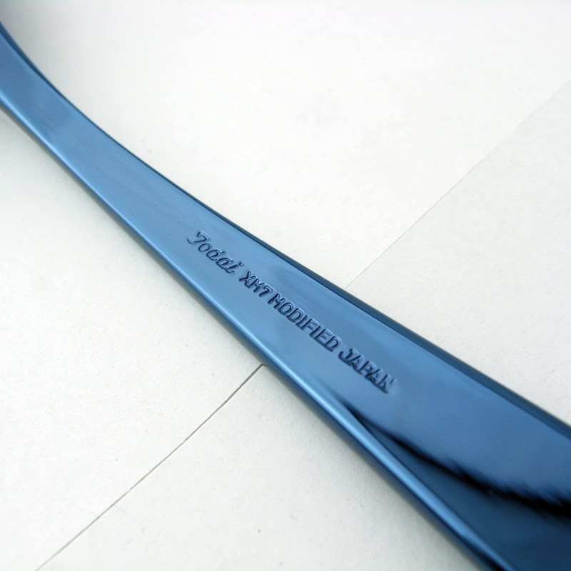 Nagao IKI Dinner Spoon, Indigo & Ink White, 7.5 inches