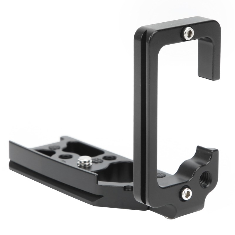 Aluminum Alloy Camera LShape Vertical Shooting Quick Release Plate for