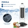 PERCOLA MIWF8200 Water Filter, Compatible with Midea® MIWF8200/MF-2812-R4 Water Filter,