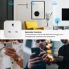 UPXNBOR WiFi Smart Plug 1 Pack, Alexa & Google Assistant