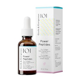 Geek & Gorgeous – Power Peptides – Sérum Cremoso Con Múltiples Péptidos – Para Una Piel Más Suave, Firme Y Con Mayor Elasticidad – Apto Para Todo Tipo De Piel – 30 Ml