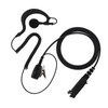 Wireless Walkie Talkie PTT Speaker Earpiece Ear Hook Headset Earphone