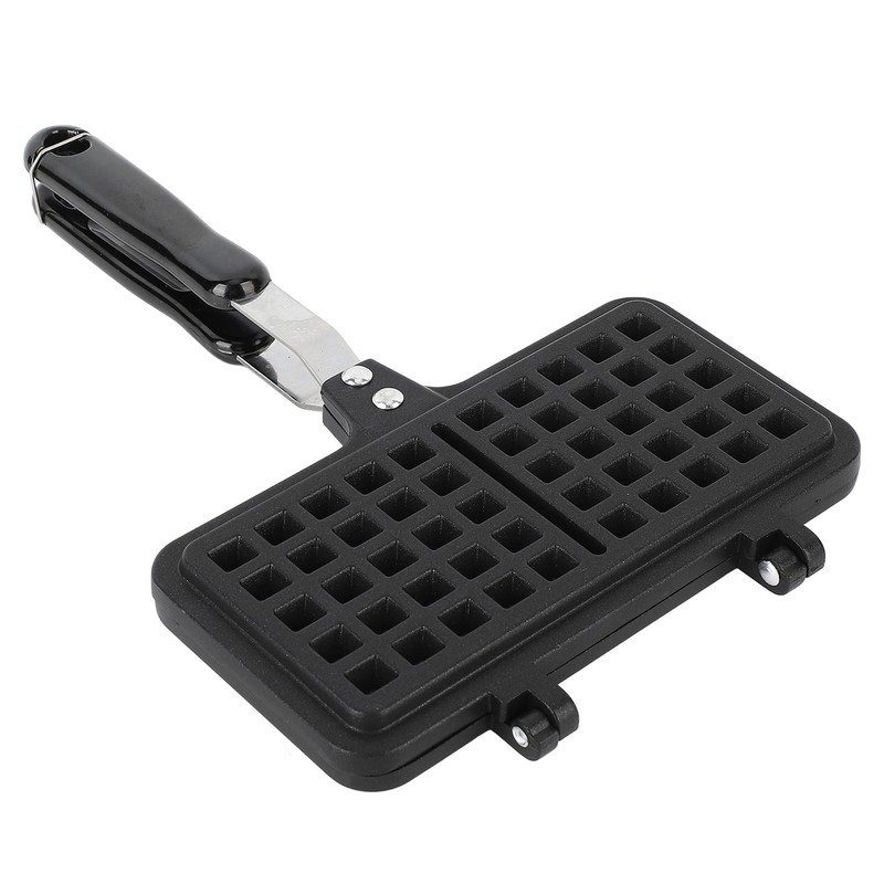 Stovetop Waffle Maker Pan Anti Stick Aluminum Even Heating Double