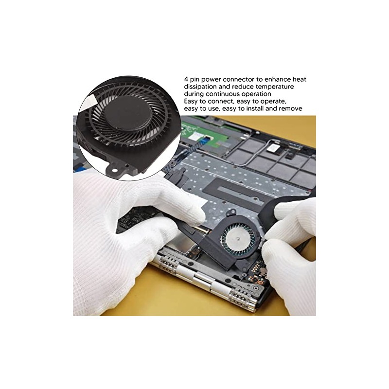 Laptop CPU Cooling Fan CPU GPU Cooling Fan for XPS