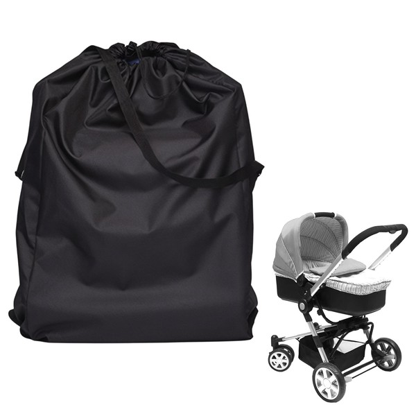 Belligern Stroller Bag Black Pram Bag for Airplane Buggy Bag