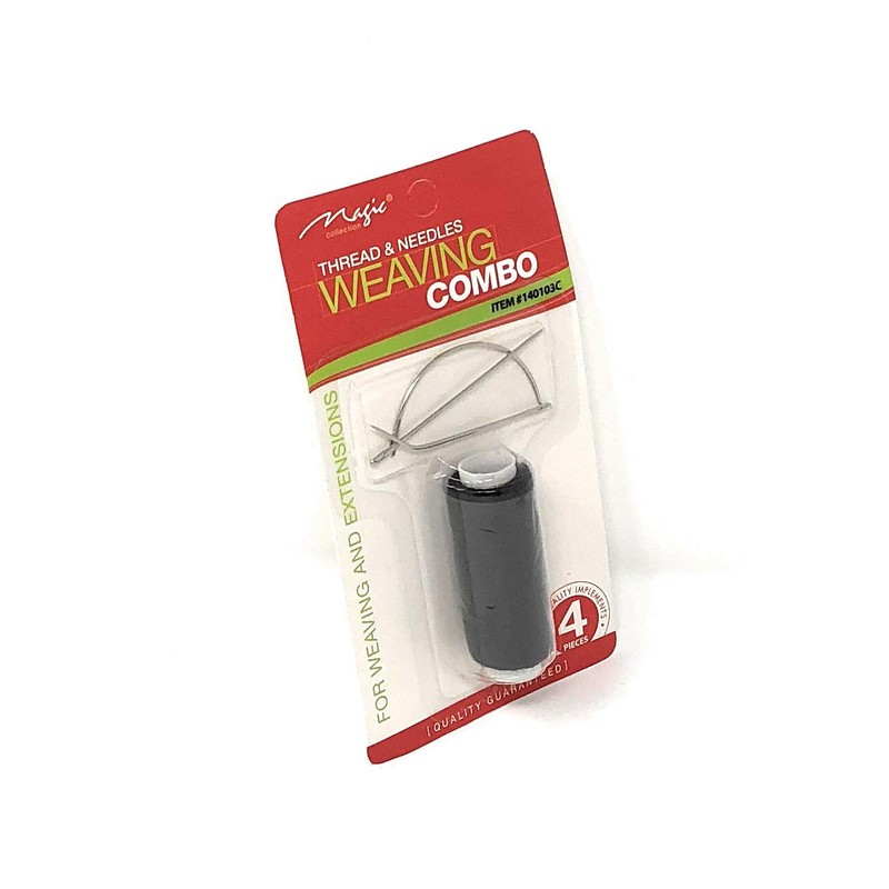 Weaving Combo, Needles and Thread Set, Black