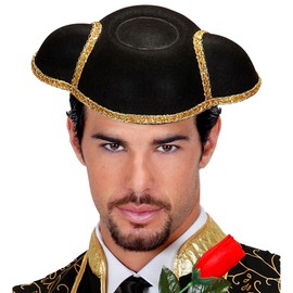 Torero Felt Fancy Dress Hats Caps & Headwear for Fancy Dress Costumes Outfits Accessory