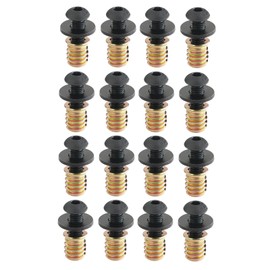 SOTECH Screw Set 16 Pieces M8 x 20 mm with Threaded Sockets/M8 x 15 mm and Washers for Table Frames, Table Legs and Much More