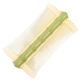 Outanaya Double Sided Dandruff Comb for Pets and Fine Tooth Grooming Tool for and Cats Matcha Color Scalp and Fur Care Removes Dandruff and Debris