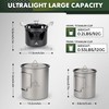 THTYBROS Alcohol Stove Set with Foldable Stand Camping Stove
