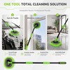 Car Wash Brush Kit, Long Handle, Microfiber Wash Mop, 15°