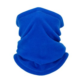 Supeniu Winter Neck Warmer, Royal Blue Polar Fleece Neck Gaiter Warm Face Cover, Cold Weather Ski Face Mask Windproof Scarf for Men & Women (Royal Blue)
