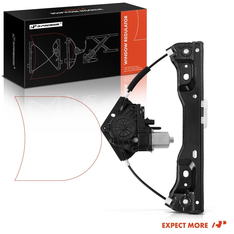 A-Premium Power Window Regulator with Motor Rear Driver Side Compatible