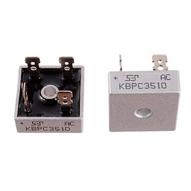BOJACK KBPC3510 35A 1000V Bridge Rectifier Diodes Axial KBPC3510 35 Amp 1000 Volt Full Wave Electronic Silicon Diodes (Pack of 2)