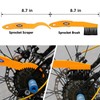 7pcs Bicycle Cleaning Tools Set, Bicycle Clean Brush Kit Suitable