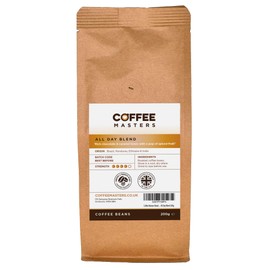 Coffee Masters All Day Blend Coffee Beans 200g