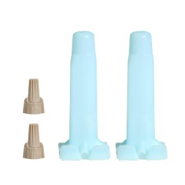 Waterproof Direct Bury Wire Cable Splice Kit, Wire Nut Connectors for Wire Break Repair for PetSafe for SportDog for Landscape Light, 18 to 10 AWG, Low and High Voltage - 600V Max (Pack of 2)