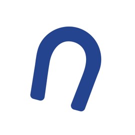 LiteMark 5 Inch Blue Removable Horse Shoe Decal Stickers Floors Walls - Pack of 20