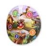 Sticky Ball Board Foldable Dart Board with LED 8 Mode