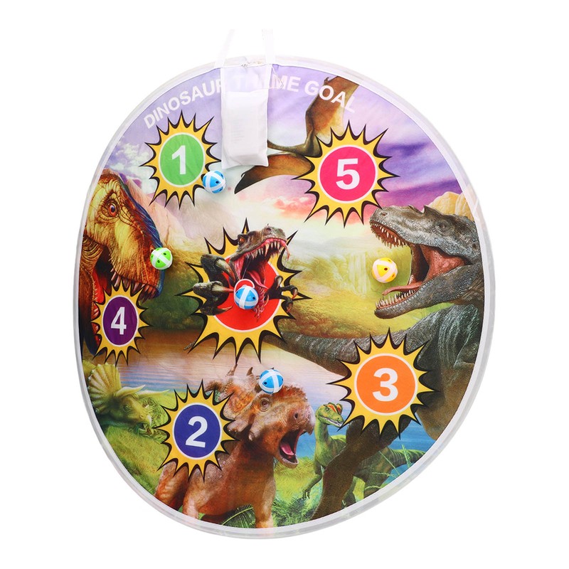 Sticky Ball Board Foldable Dart Board with LED 8 Mode