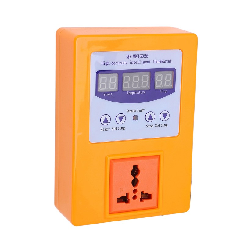 Temperature Controller Automatic Intelligent Wide Voltage Supply Accurate Digital Thermostat