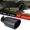 LCGP Bolt On Diesel Exhaust Tip 4", 6" outlet 15"